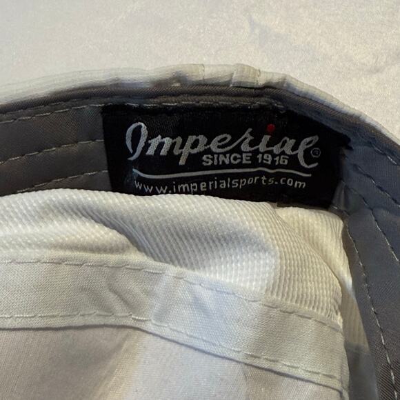 Imperial Club Membership White Golf Cap Adjustable - Picture 6 of 7